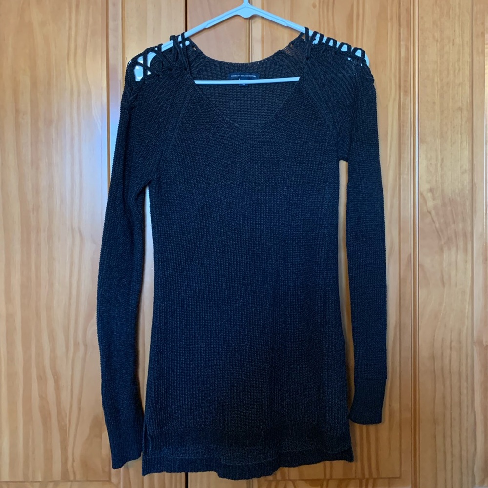 Dark Grey American Eagle Sweater